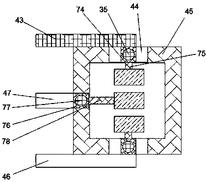 Voltage self-adaption power circuit capable of shifting gears and using method thereof