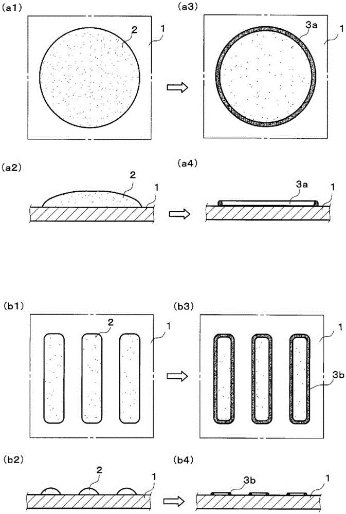 Coating film formation method, base material with transparent conducting film, device and electronic apparatus