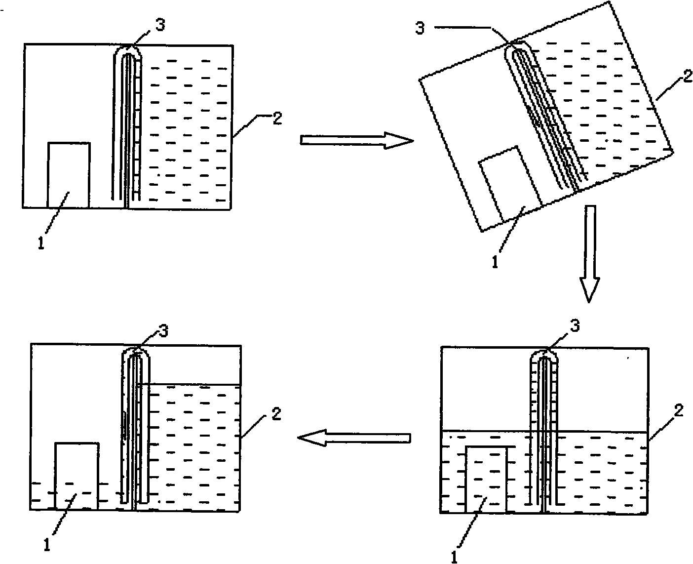 Asphalt mixture freeze thawing splitting experiment vacuum full water and soaking method