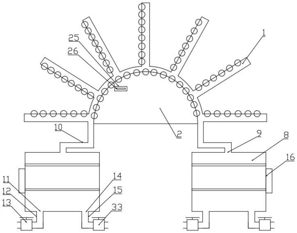 A high-efficiency drainage device for tunnels