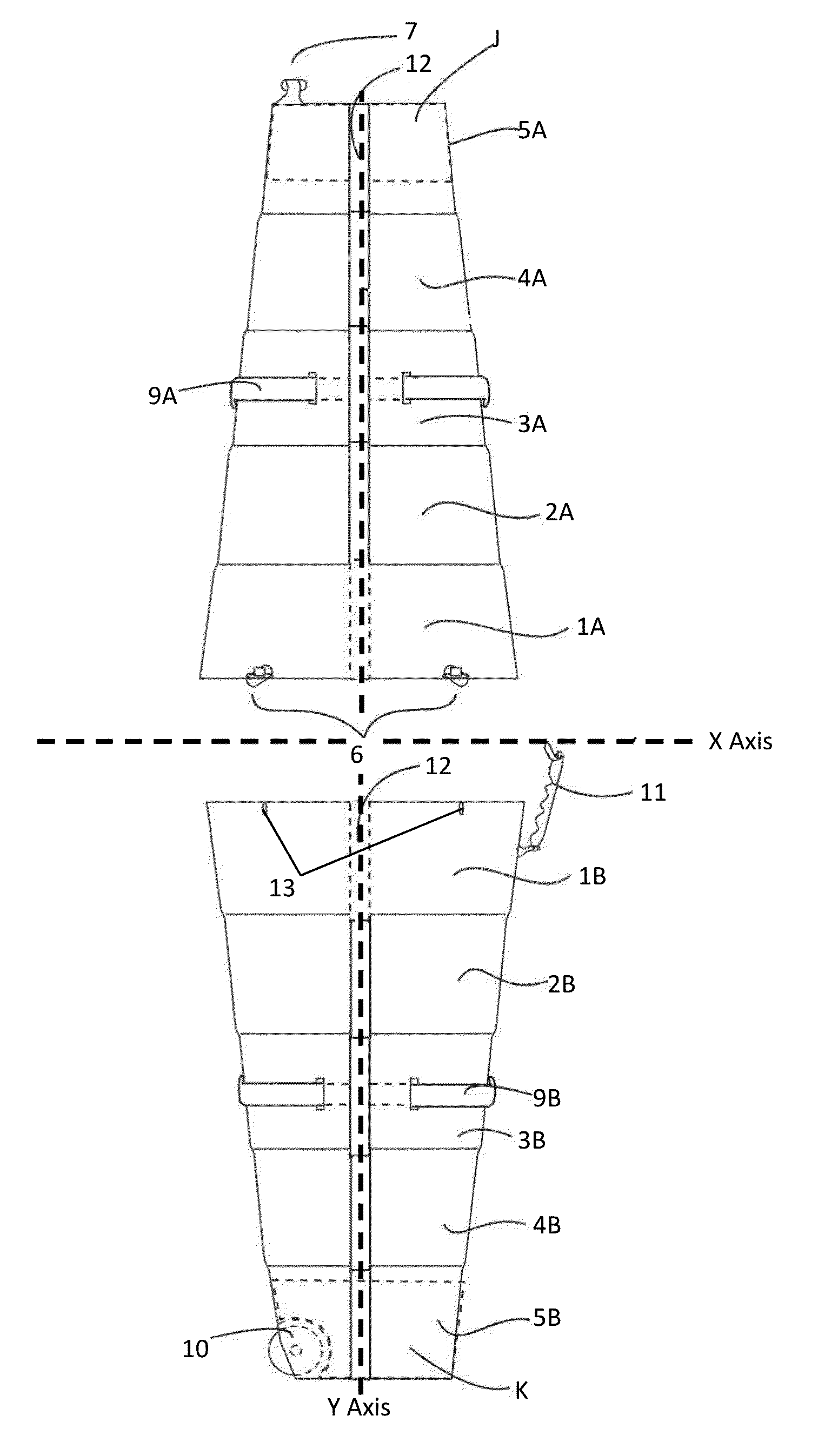 Collapsible Hard Case for Surfboards and Other Large Objects