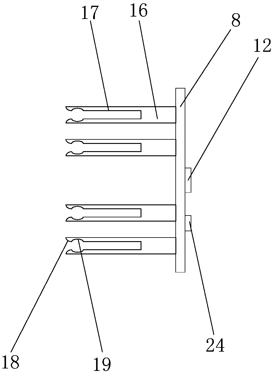 Line patrolling and line sequence inspection integrated RJ45 module