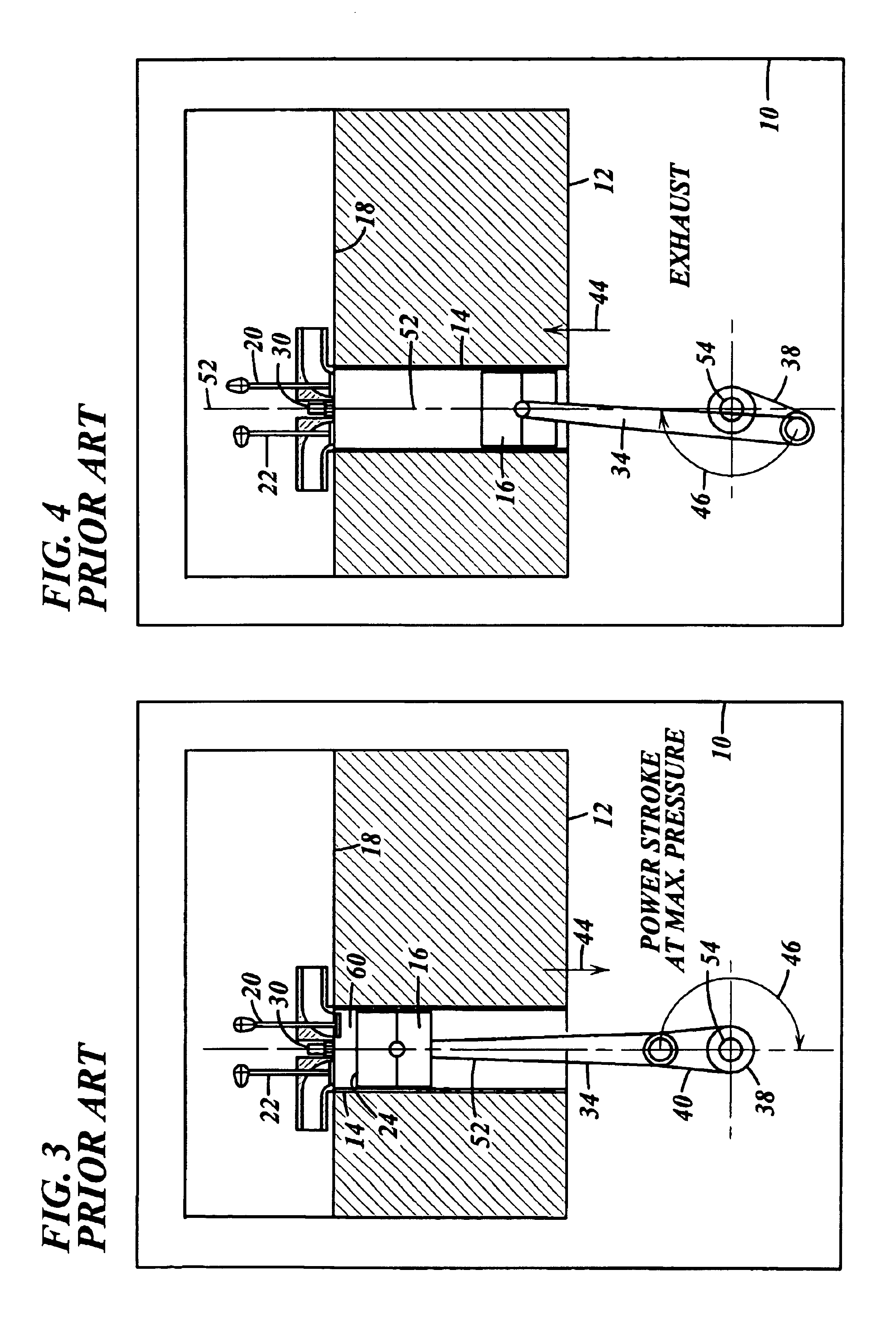 Split-cycle four-stroke engine