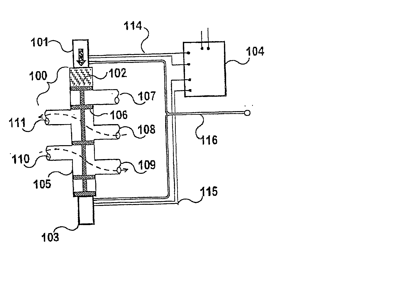 Back wash valve