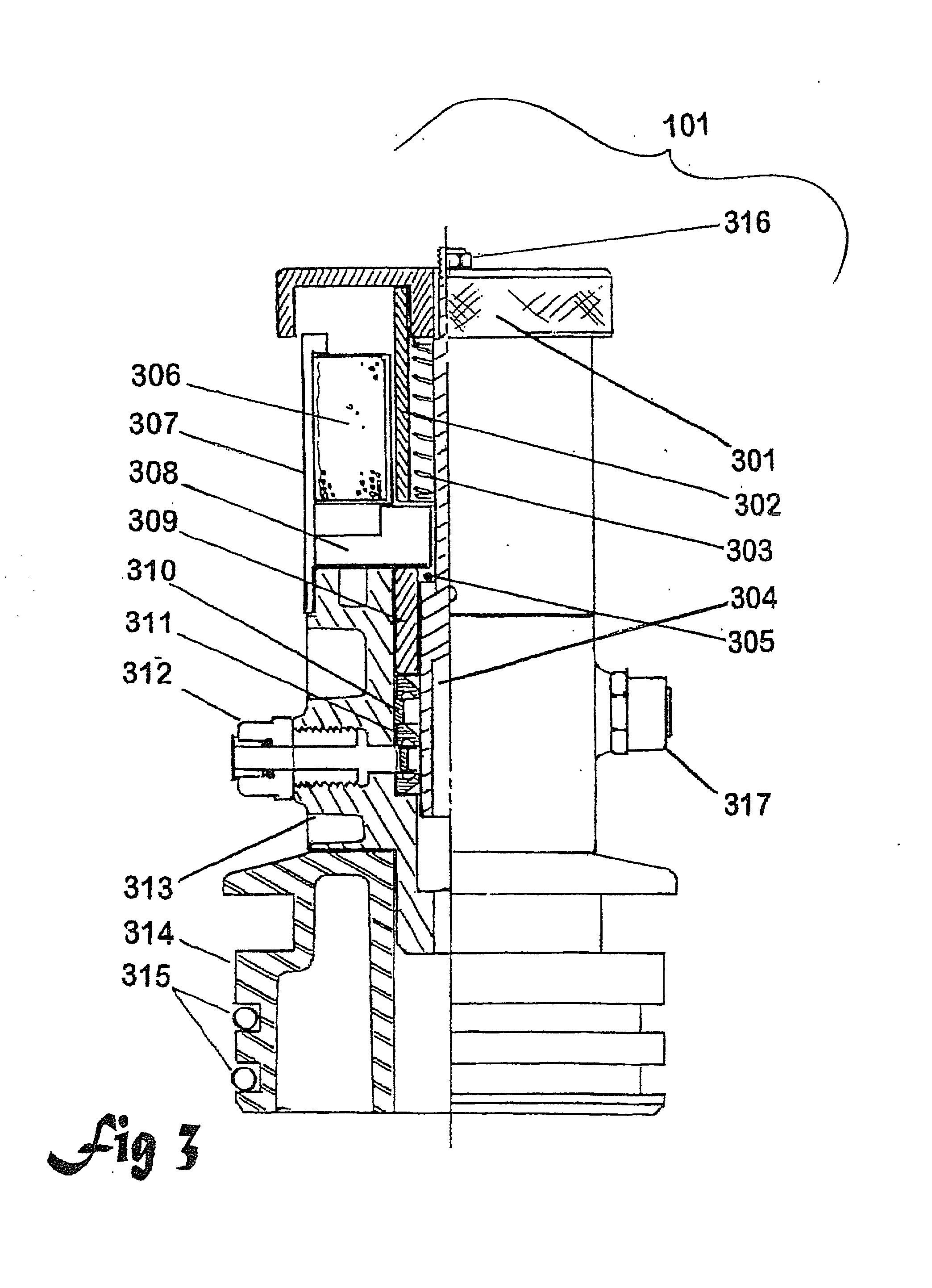 Back wash valve