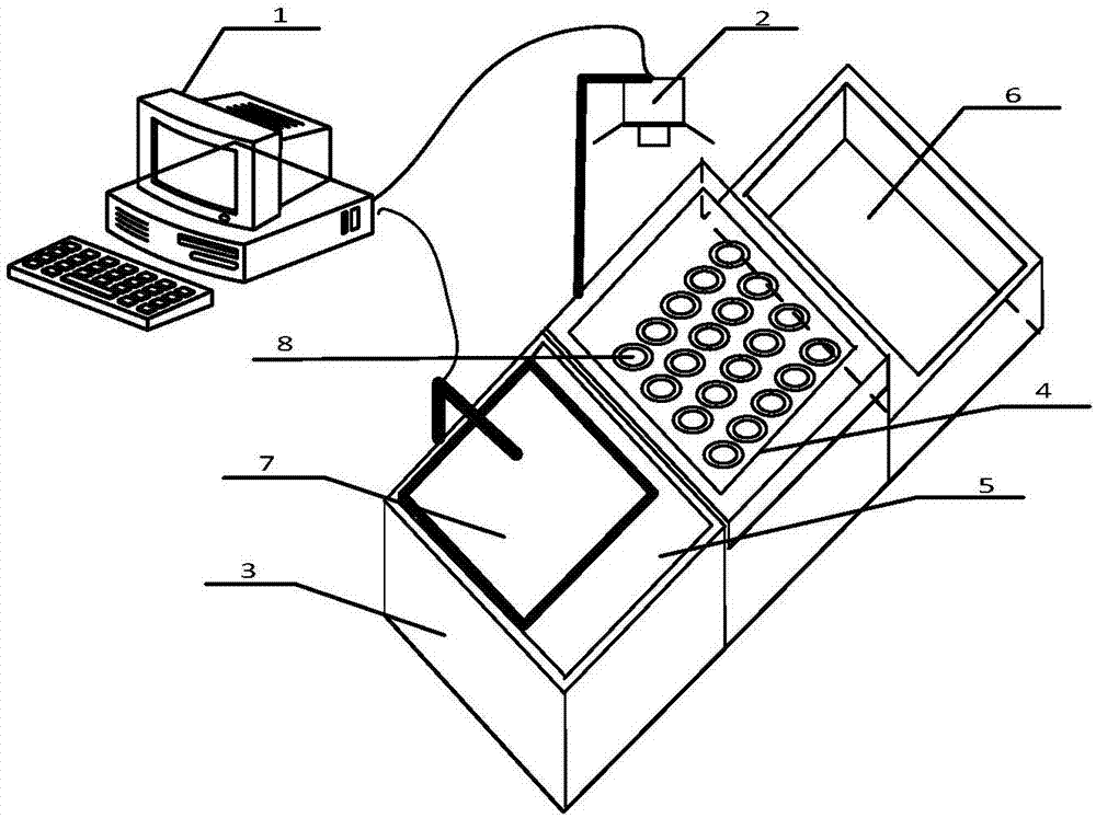 Automatic testing method for concentricity quality of piezoelectric ceramic silver plate and device