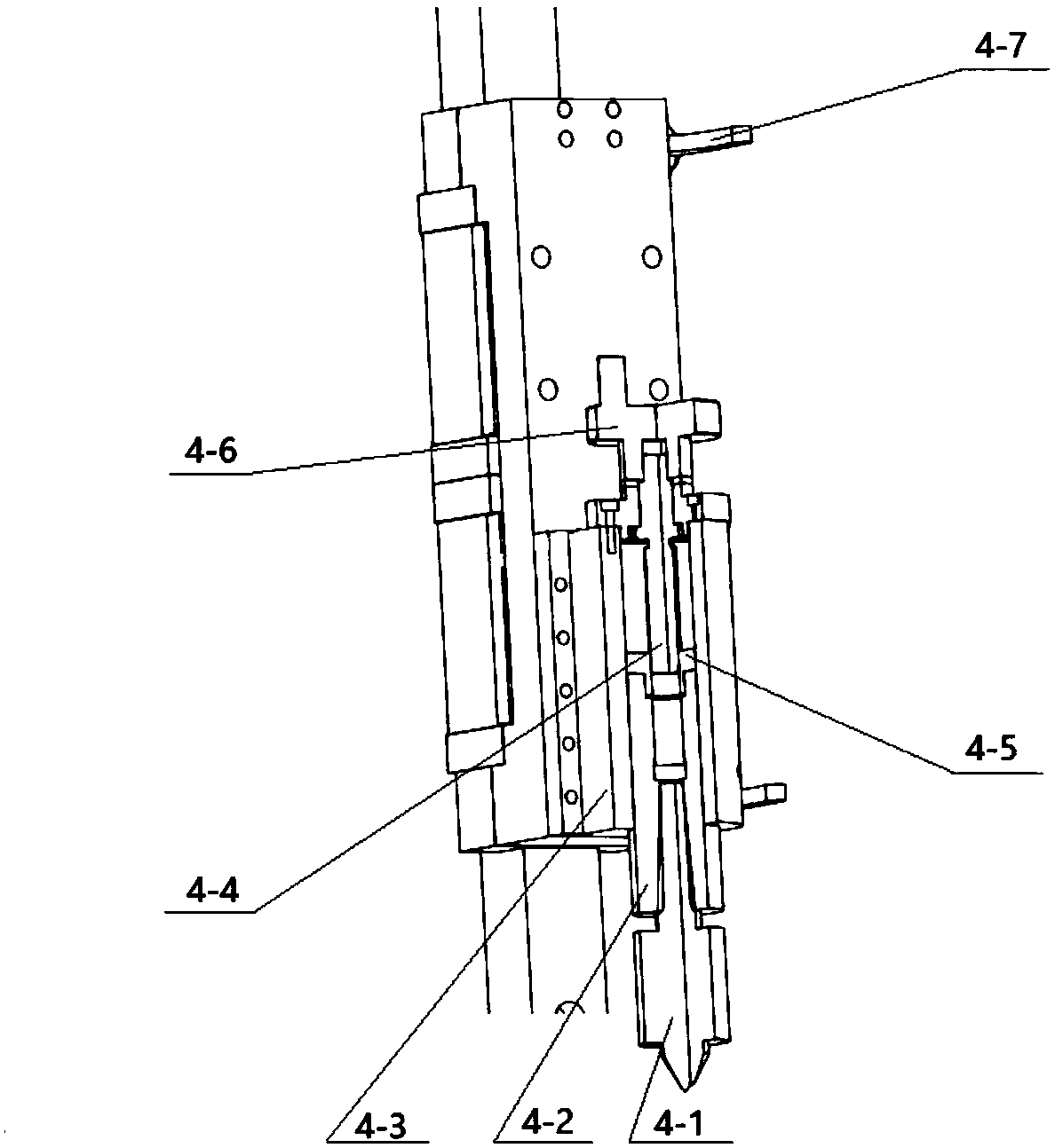 Running-in device suitable for micro-small ball screw pair and running method thereof