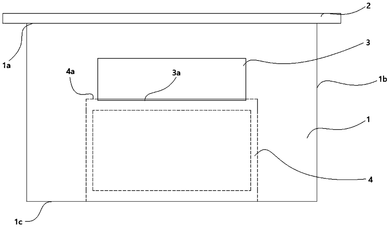 Detection device for photocatalytic degradation of titanium dioxide and detection method thereof