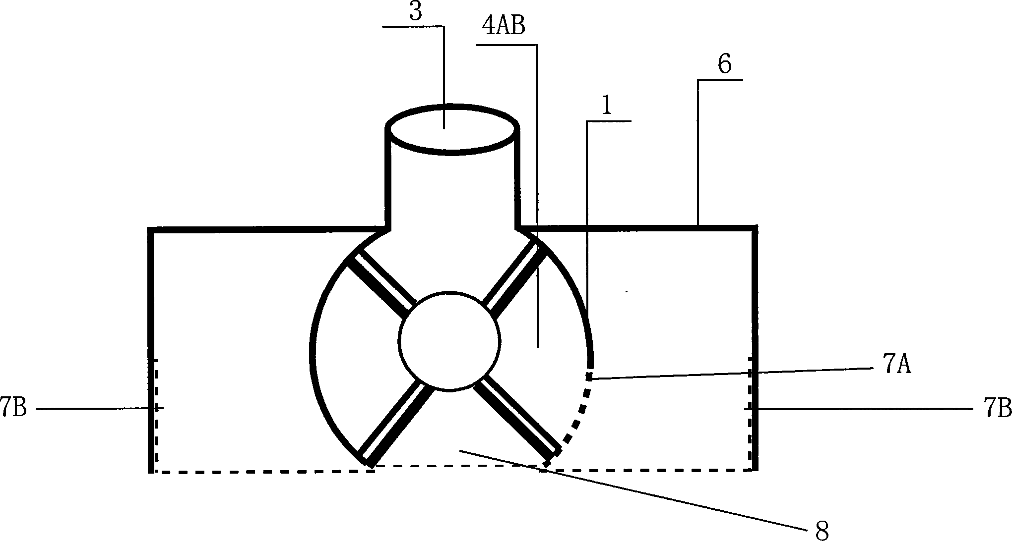 Vortex suction cup