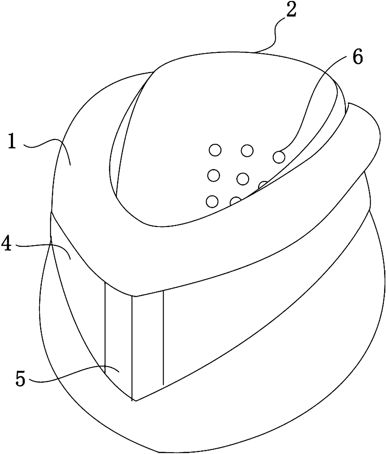 A far-infrared magnetotherapeutic belt keeping neck circumference warm