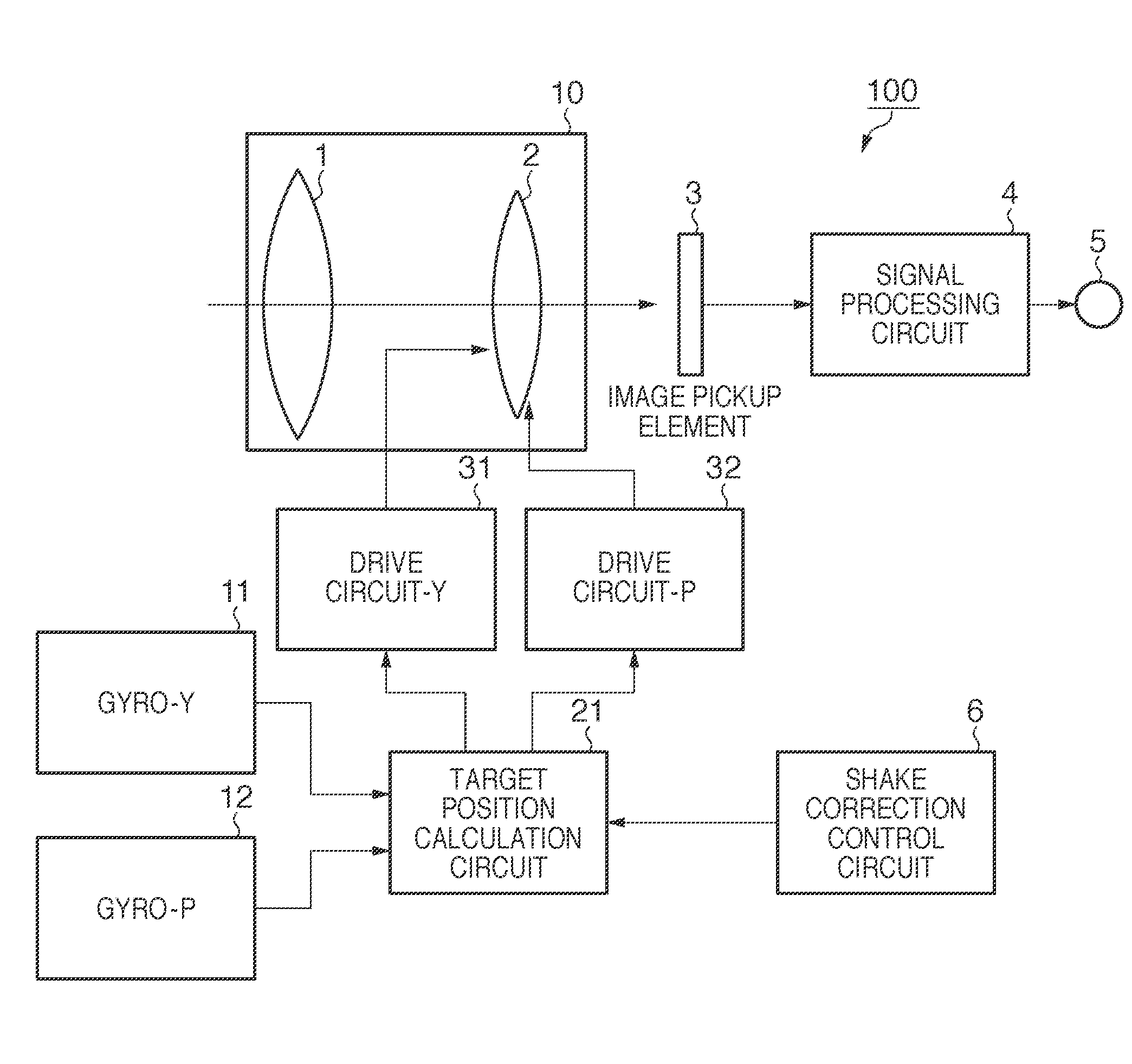 Shake correction apparatus, image pickup apparatus, and method for controlling shake correction apparatus