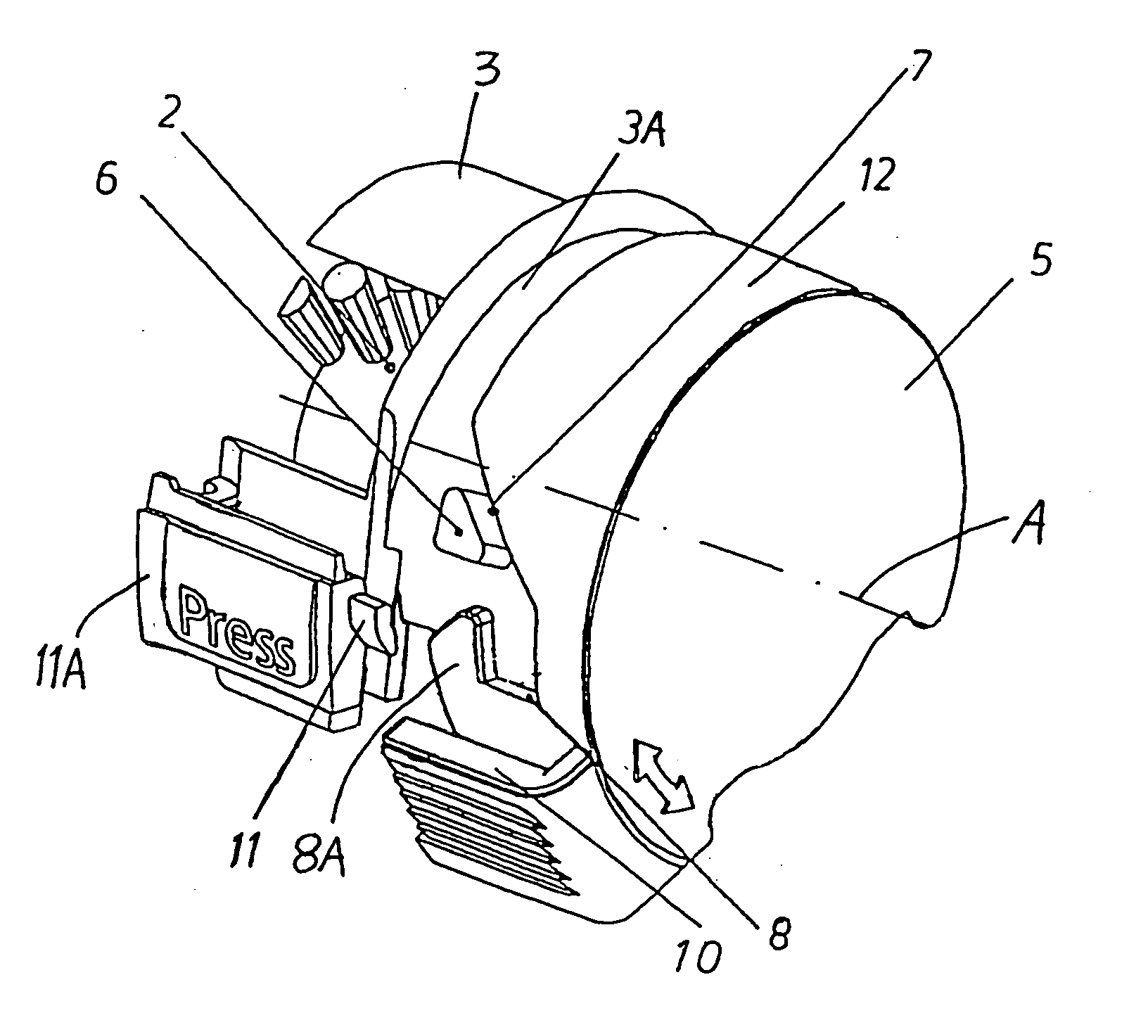 Brush roll arrangement for a floor cleaning tool