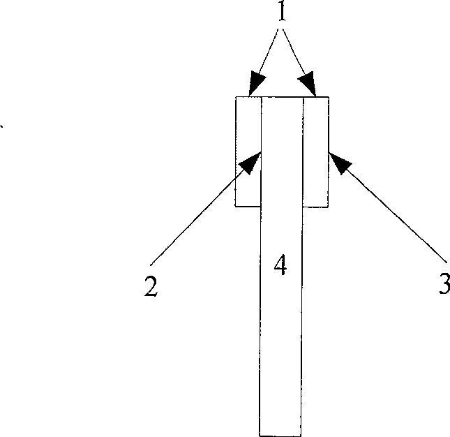 Disk brake friction wafer attrition rate detecting system based on guide wave