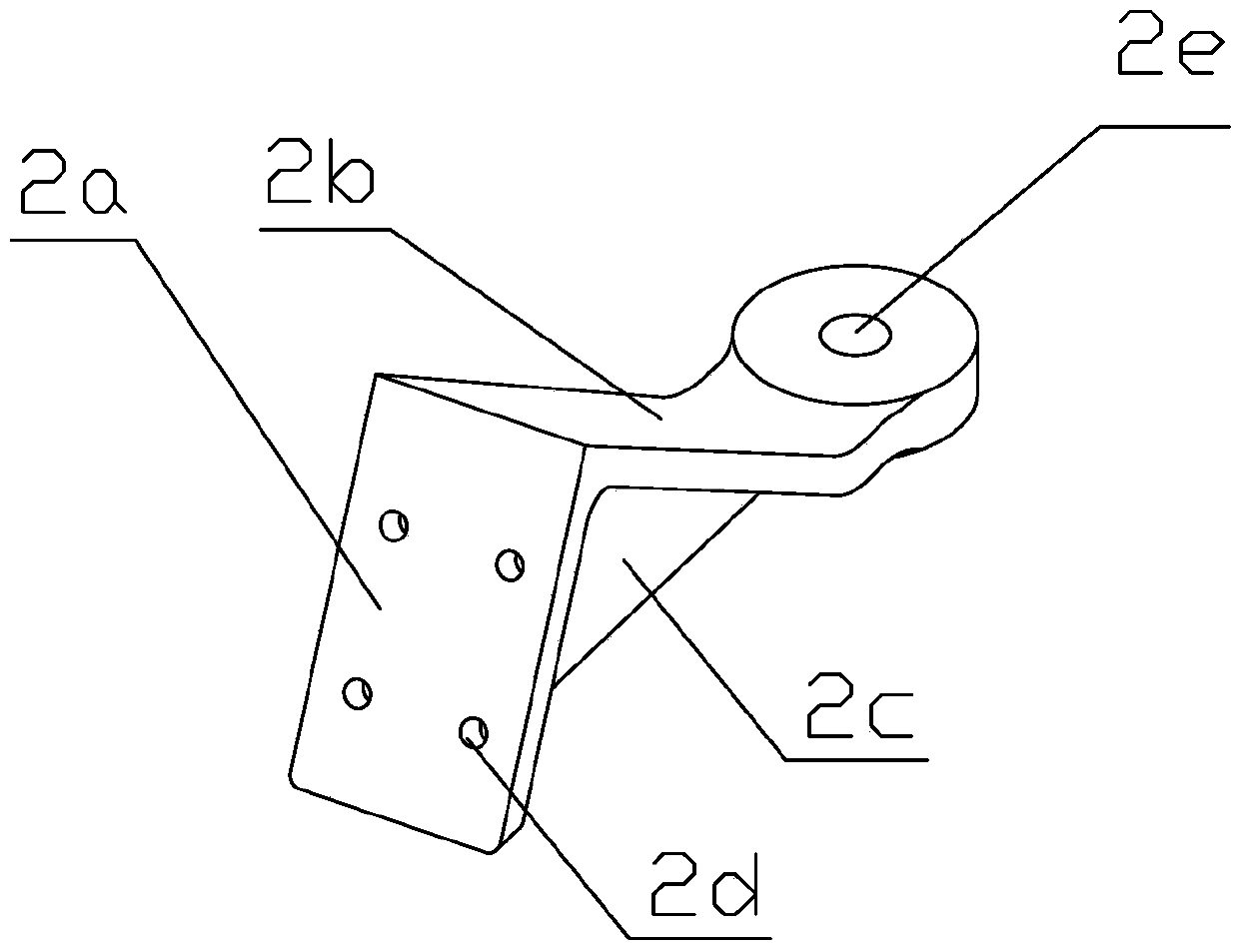 Derailment inspection device based on side frame positioning and inspection method of derailment inspection device