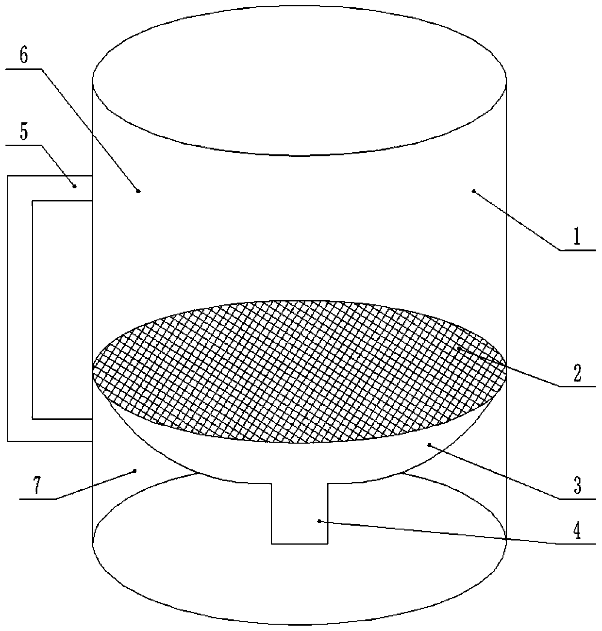 Container with filtering, washing and storage functions