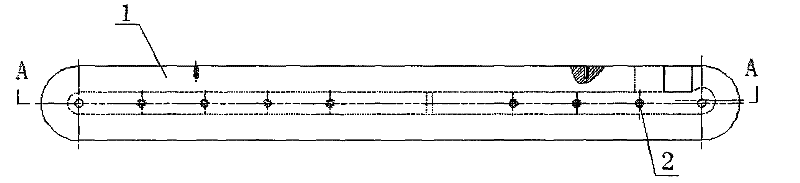 Method and device for controlling winding length of motor stator coil type coil