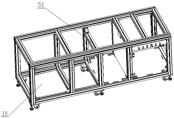 Glass defect detection device