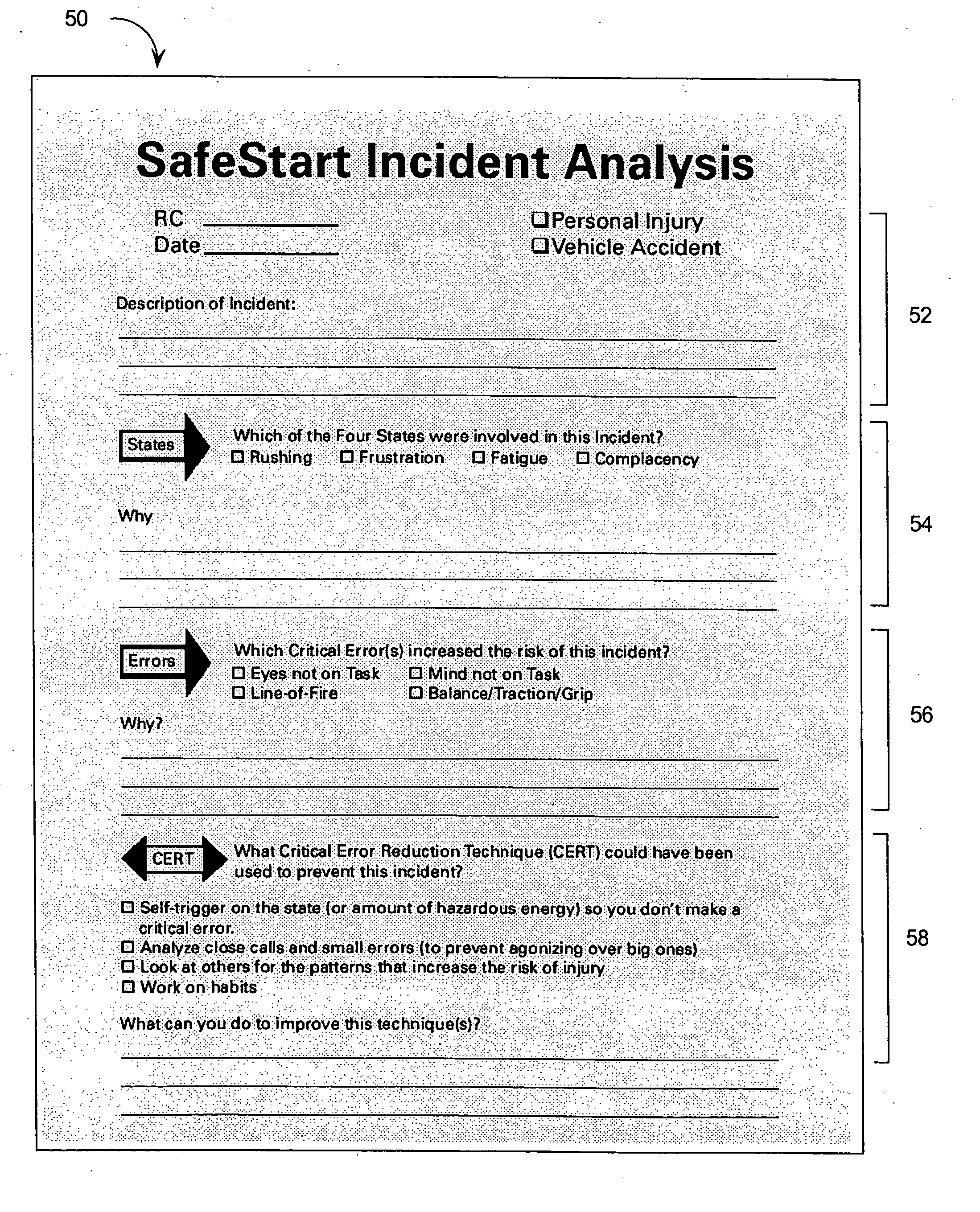 Method and system for reducing accident occurrences