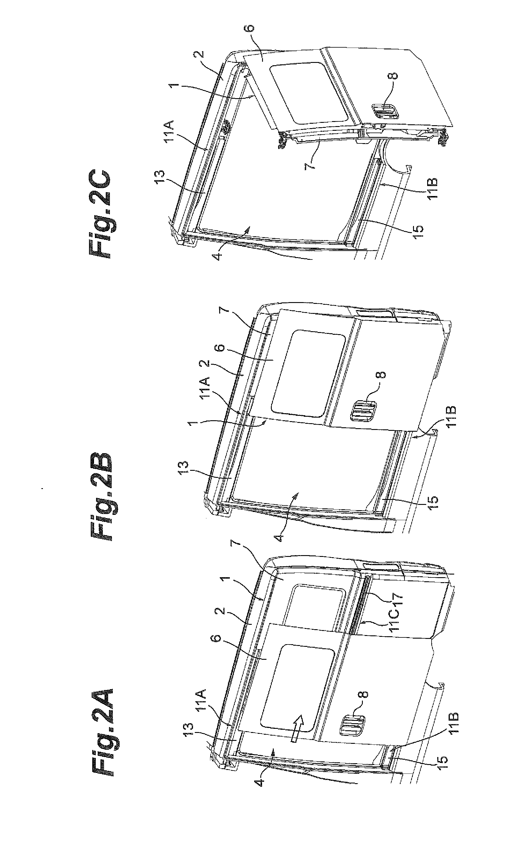 Vehicle door structure