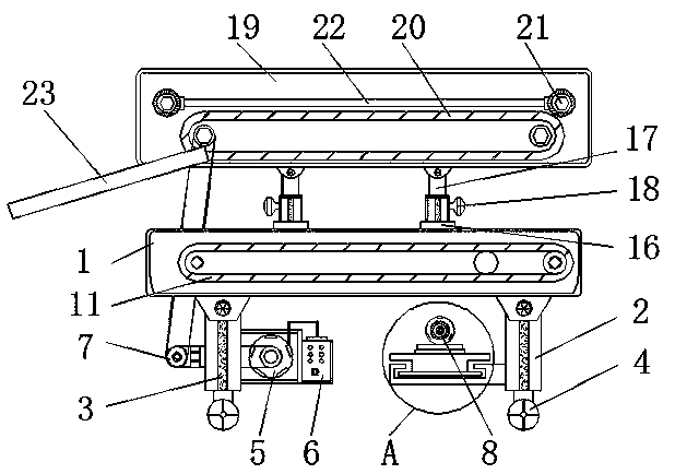 A conveying equipment for lactic acid bacteria beverage production that can be classified and conveyed