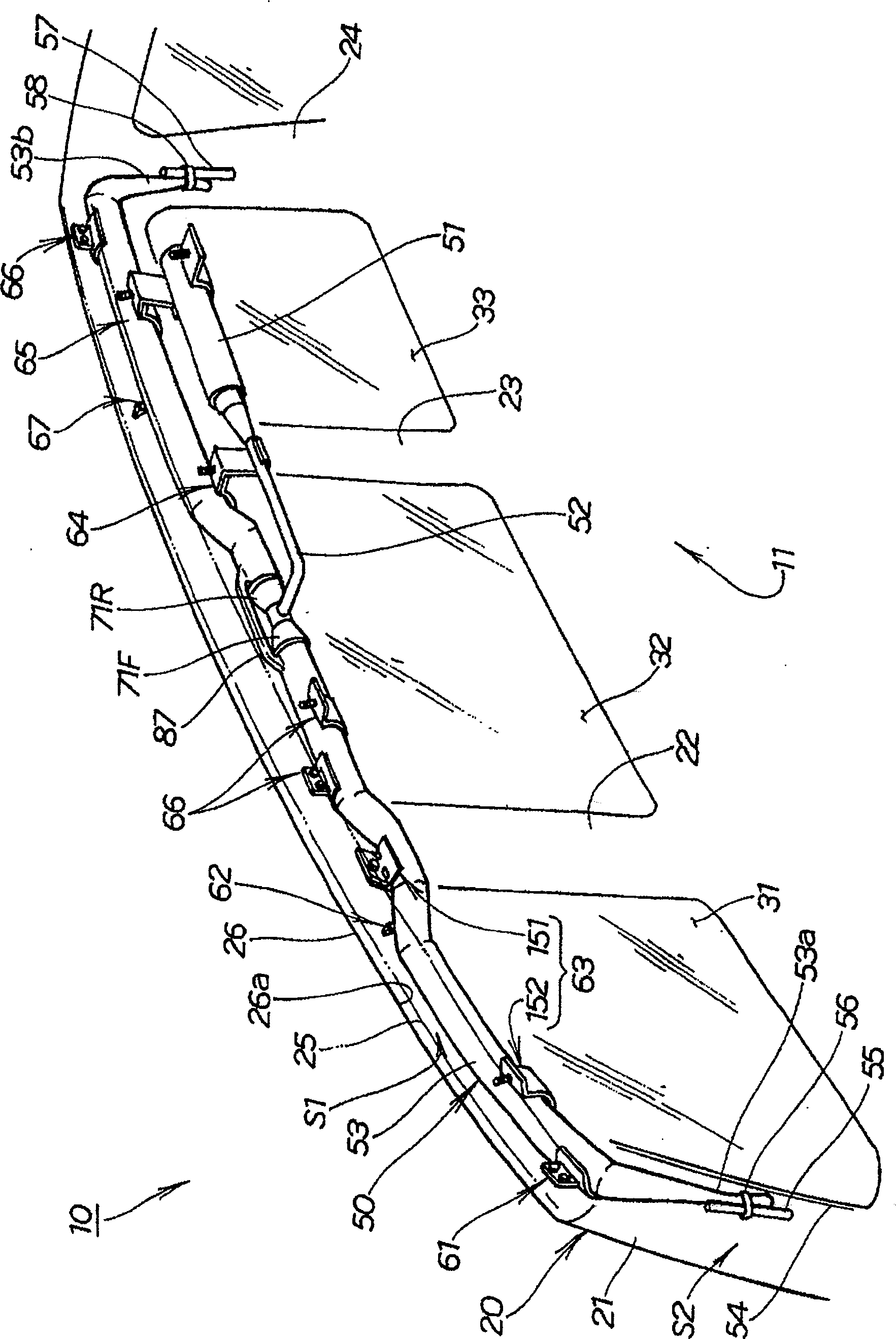 Vehicle occupant protection device