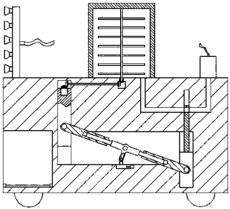 Pesticide spray device for garden plants