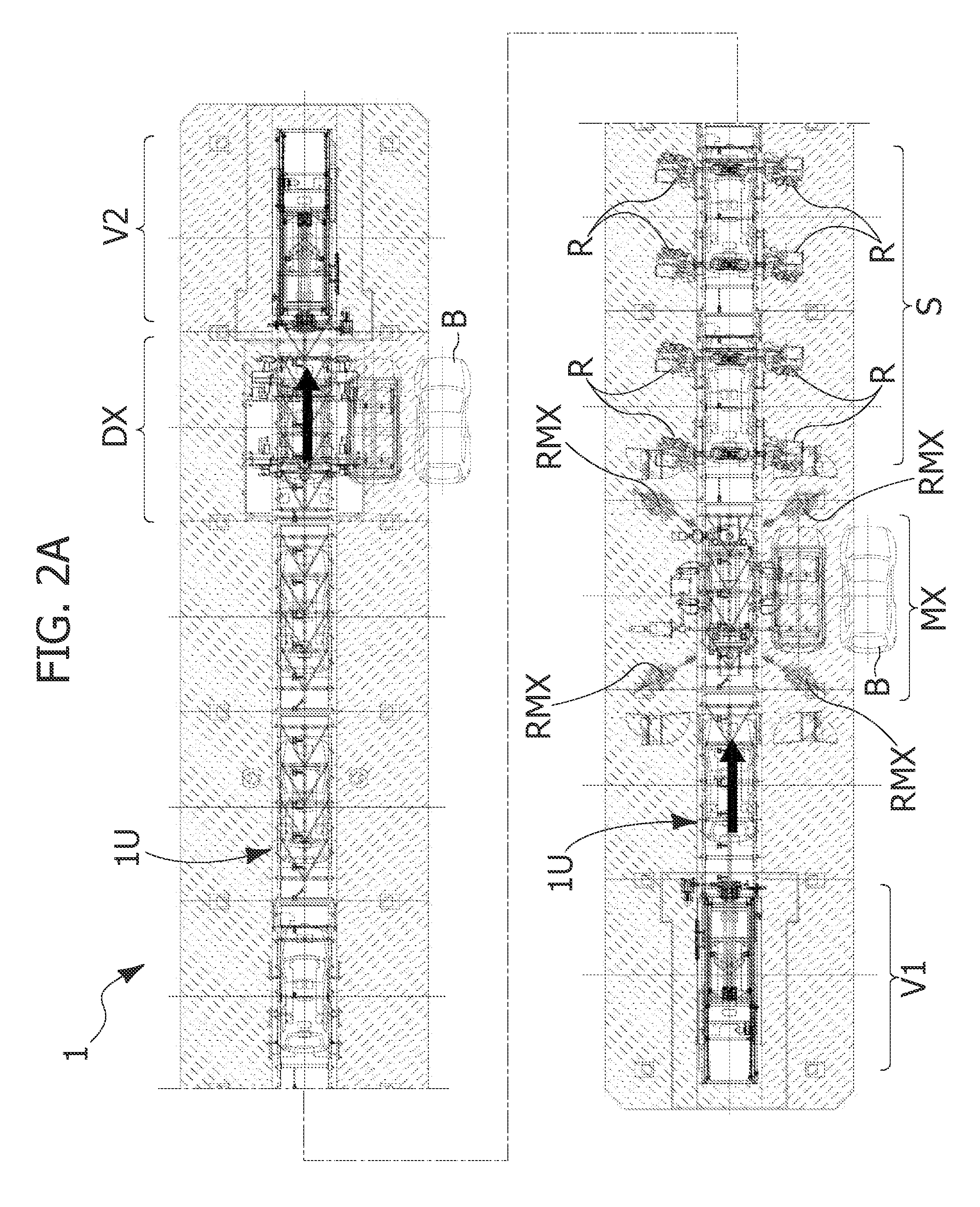 Plant for Assembling Mechanical Parts on Bodies of Motor-Vehicles