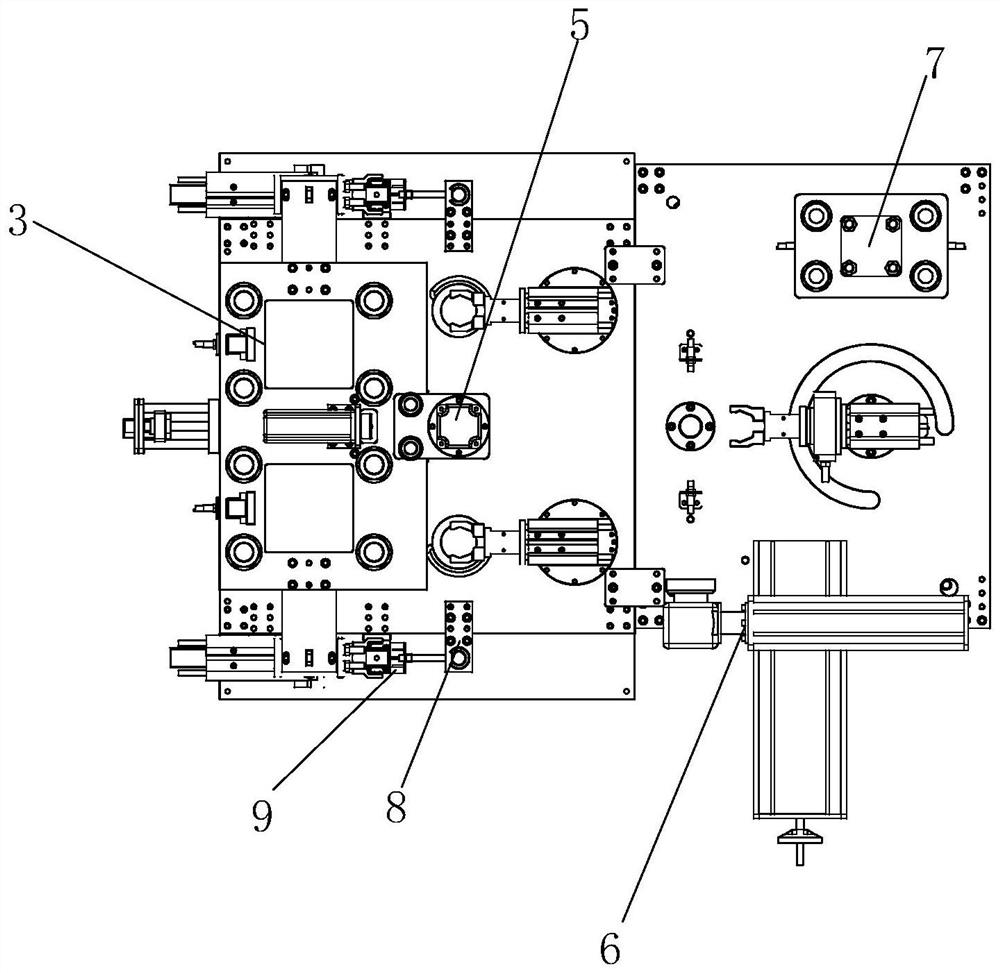 An automatic detection and lettering system of a one-way device