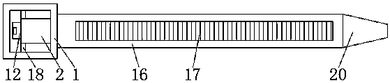 Insulation binding belt facilitating clamped connection