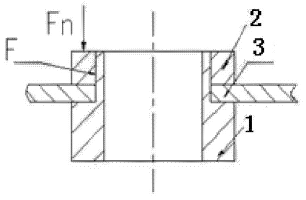 Busbar electric conduction connecting terminal