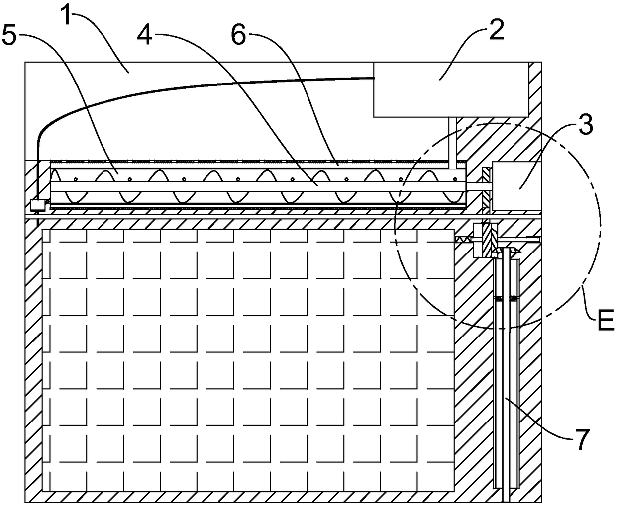 Heater with dust removal function