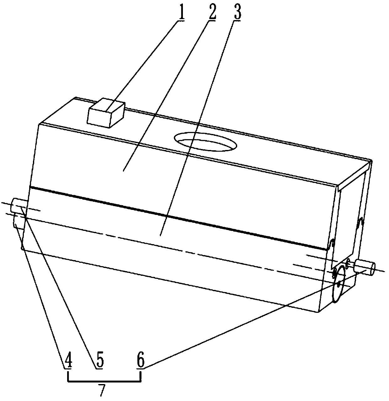 Powder supplying and spreading device