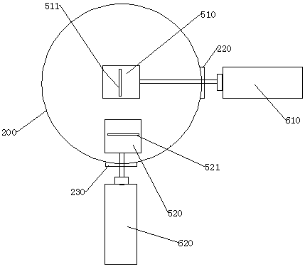 Ratio-controllable large-area and high-throughput composite film synthesis device and method