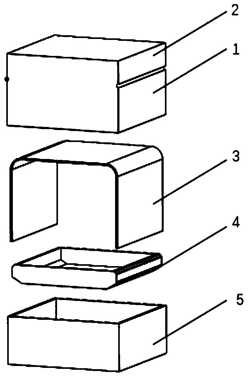 Suspension type distillation device based on nanomaterial and solar energy