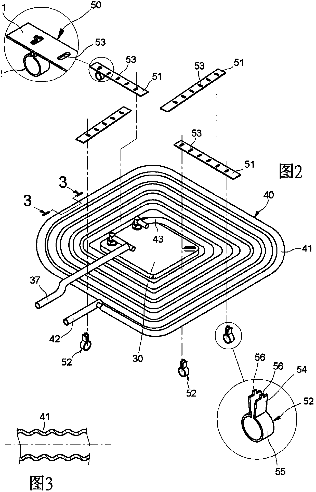 Heat energy exchange device capable of saving energy of water heater