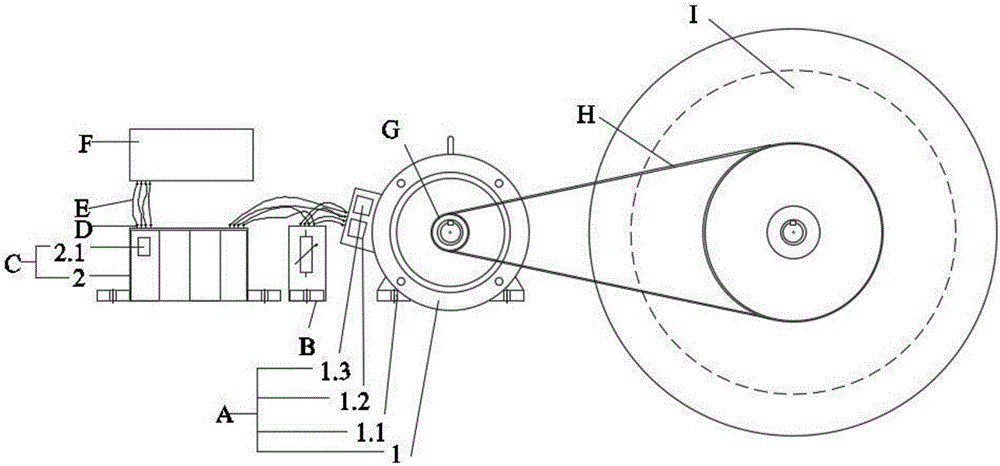 Device for recycling and utilizing resistance energy in steel wire pay-off process of pipe type stranding machine