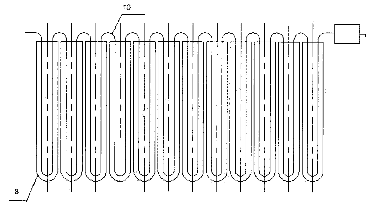 Geothermal power generation system by adopting photo-thermal twice evaporating