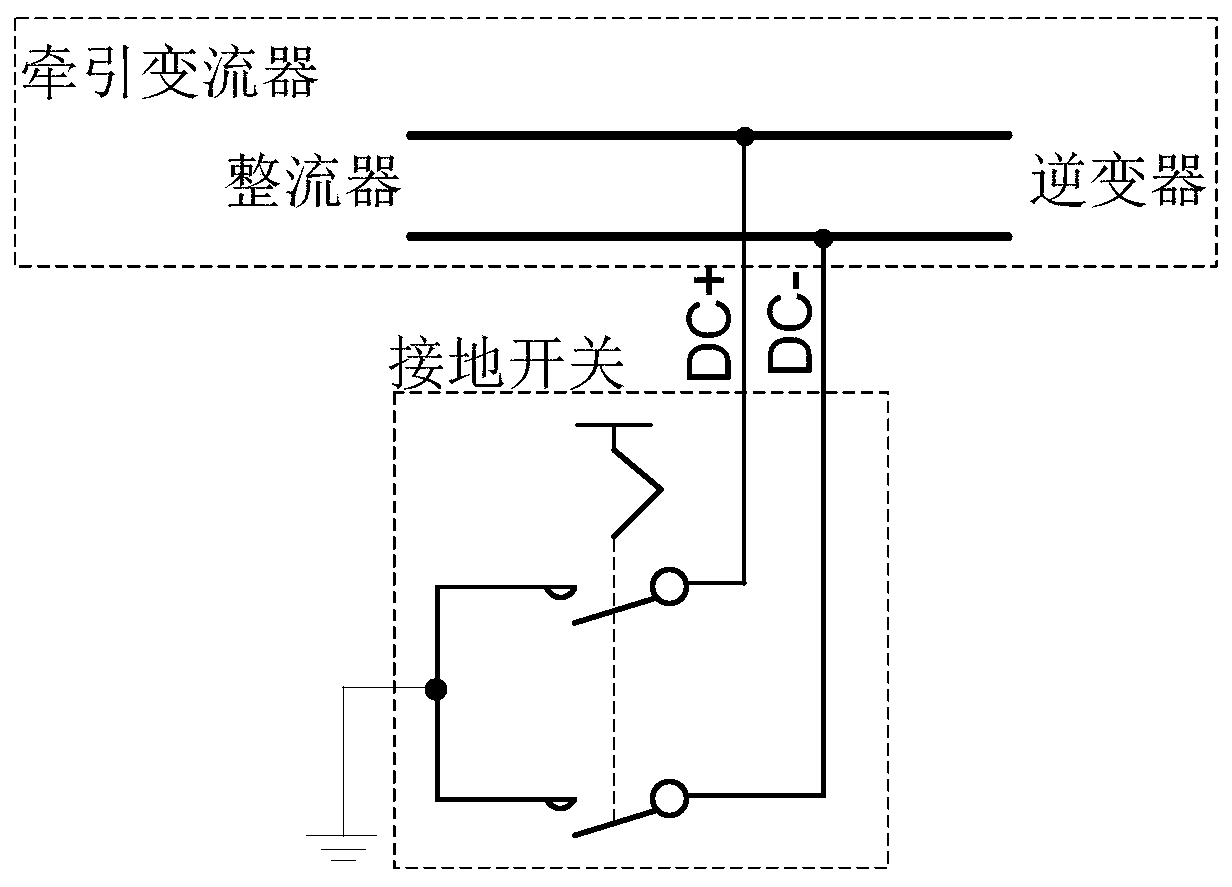 High-voltage interlocking protection device and method for rail vehicle