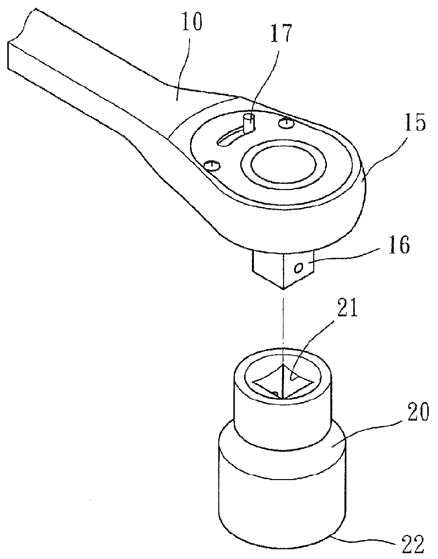 Multi-size ratchet wrench