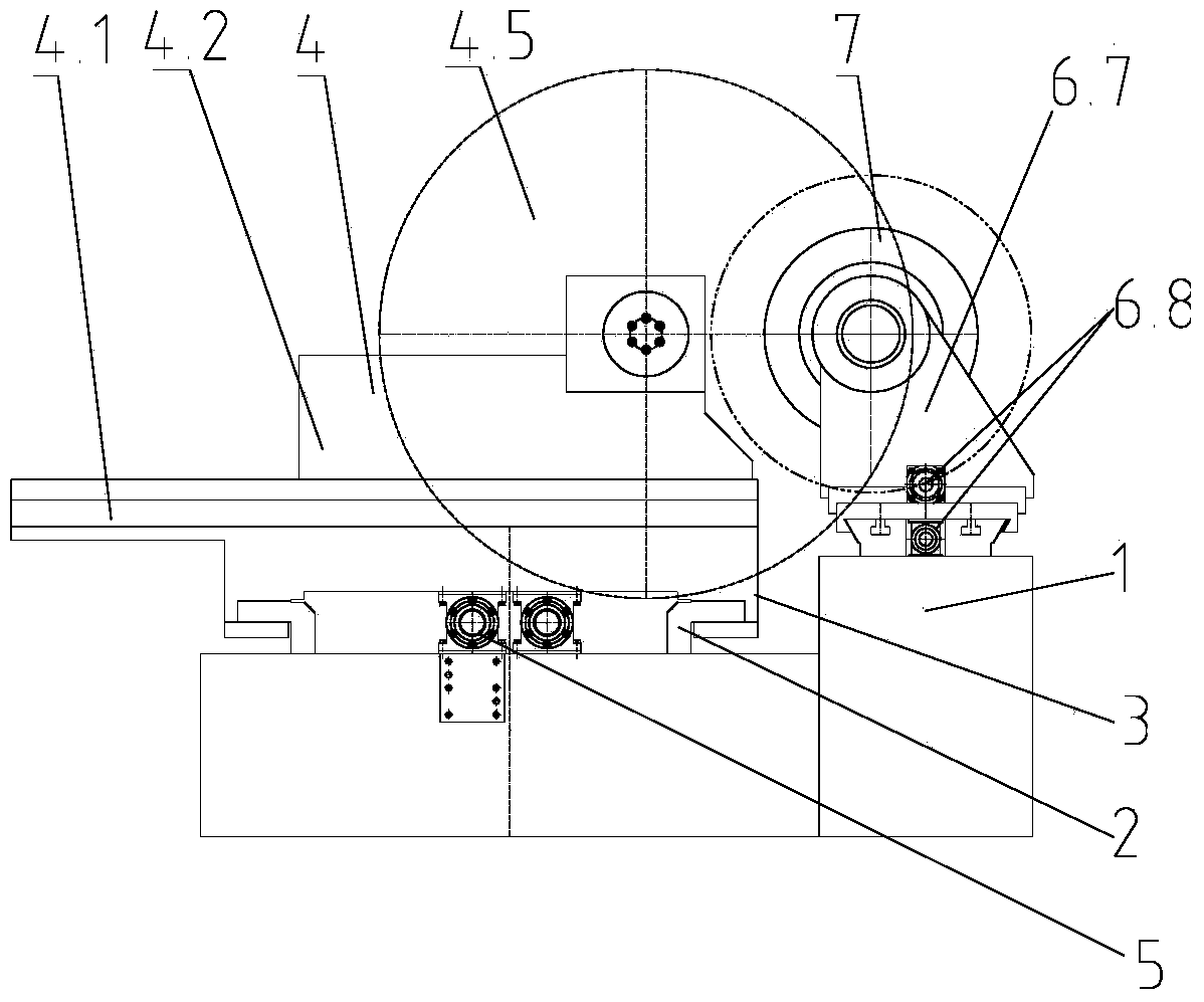 Numerically controlled large engine crankshaft grinder