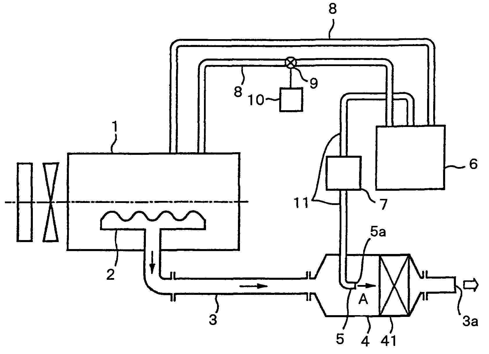 Exhaust emission purifying apparatus for engine