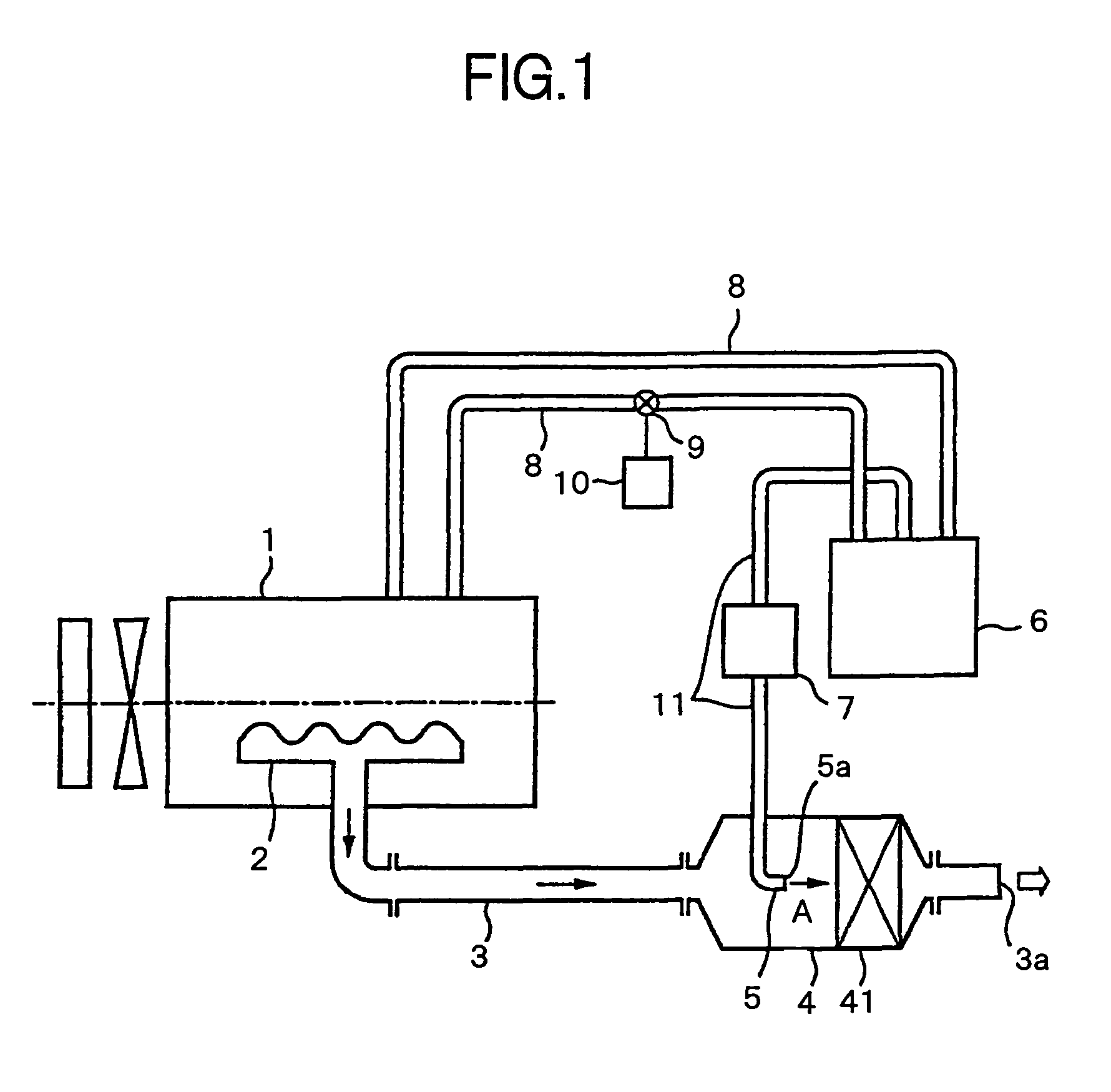 Exhaust emission purifying apparatus for engine