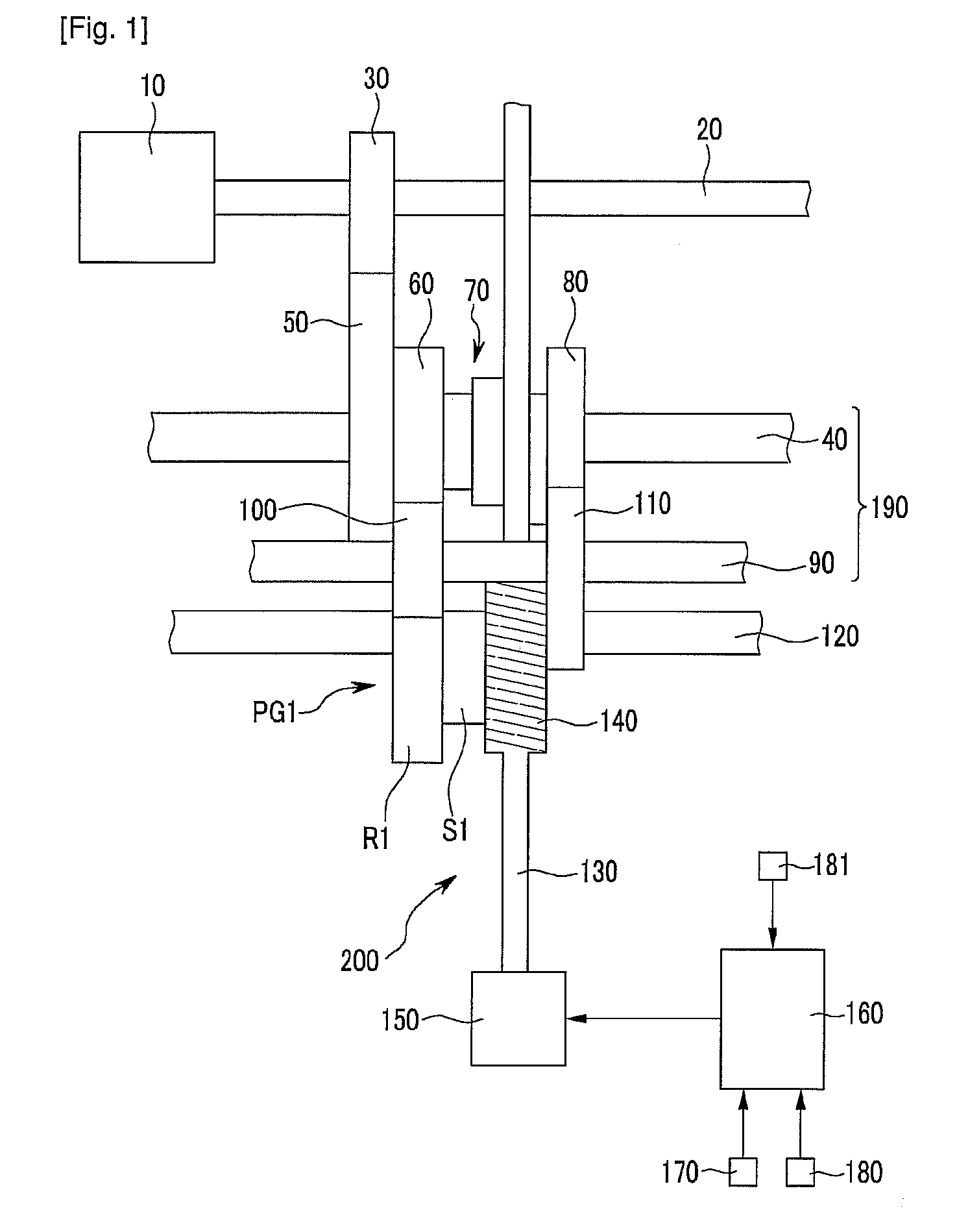 Planetary gear set and power transmitting apparatus and use of the same