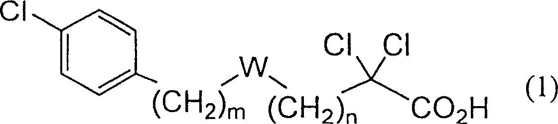 Carboxylic compound and medicine comprising the same