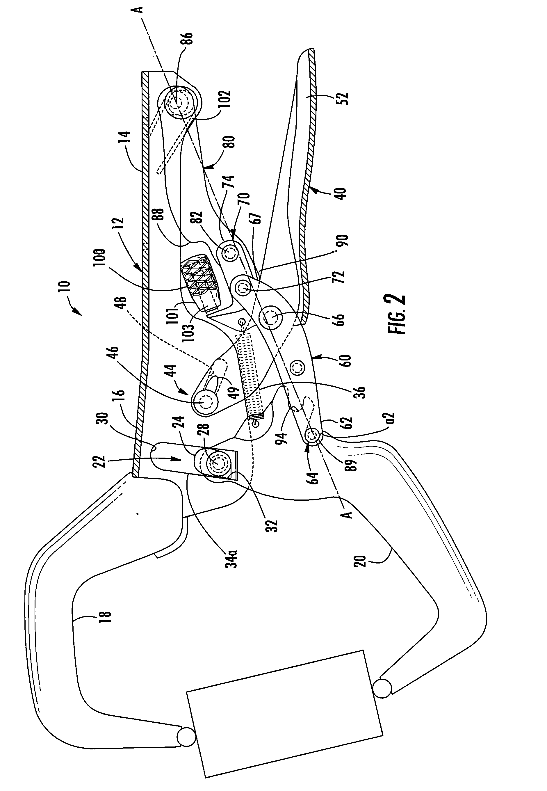 Self-adjusting locking pliers