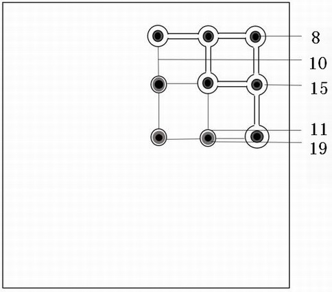 A kind of preparation method of double-sided MWT-hit cell assembly