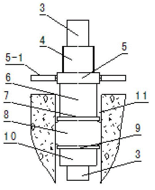 Underground continuous wall joint close grouting and covering construction method and expansion rubber plug