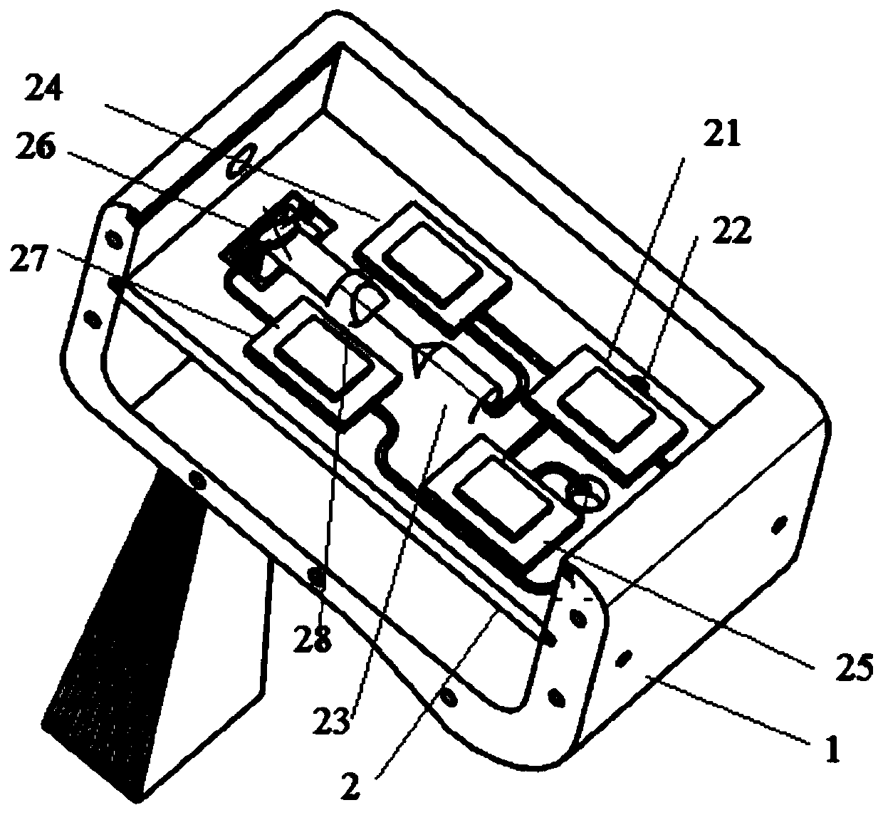 Integrated three-dimensional measurement system and measurement method