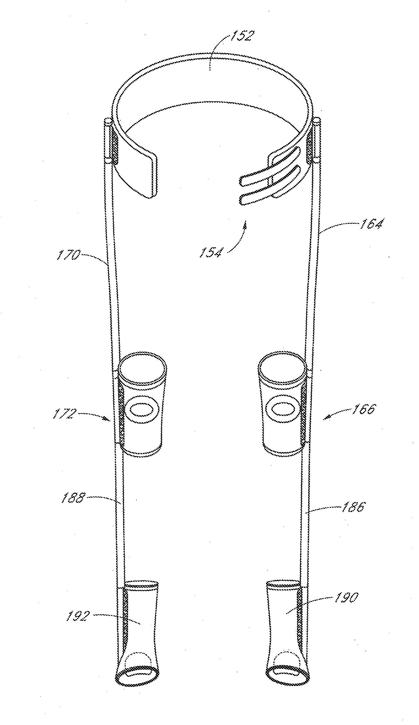 Toning garment with integrated damper