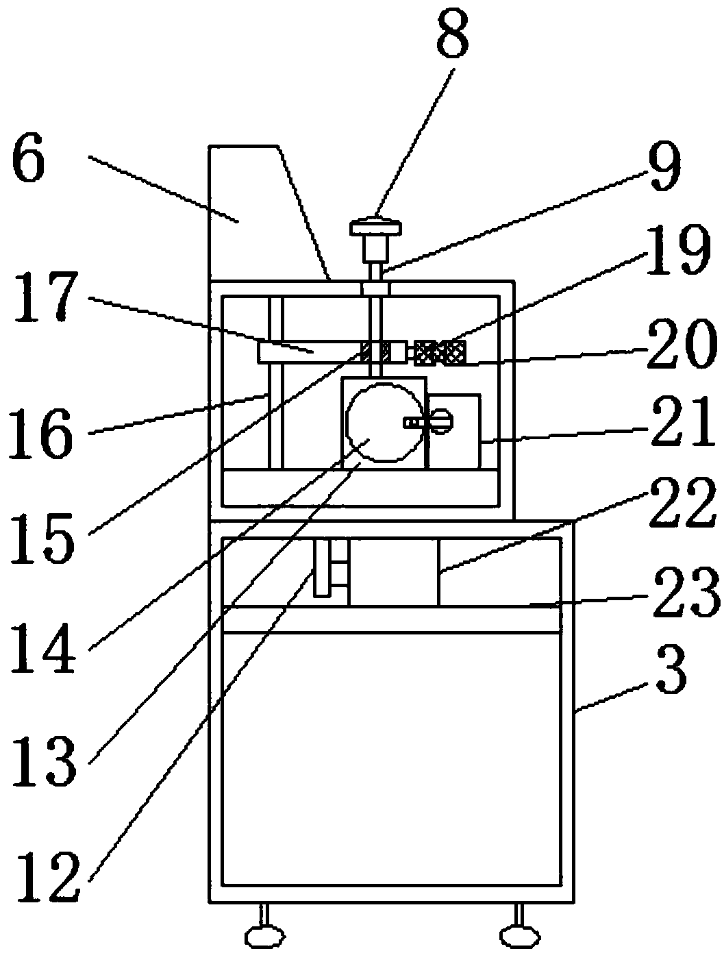 Plastic pipe equal-length cutting equipment